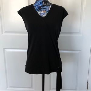 Liz Claiborne Top w/ Hip Tie